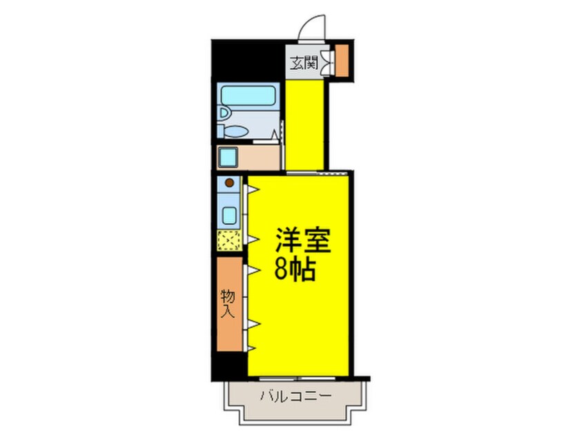 間取図 Ｋステ－ション大橋
