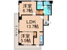 CS style　高須 2LDKの間取り