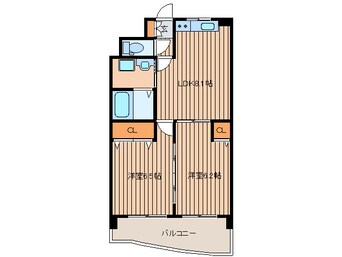 間取図 コ－トハウス大手町