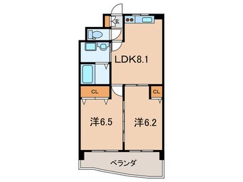 間取図 コ－トハウス大手町