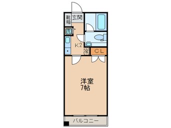 間取図 サルヴァトーレ大橋