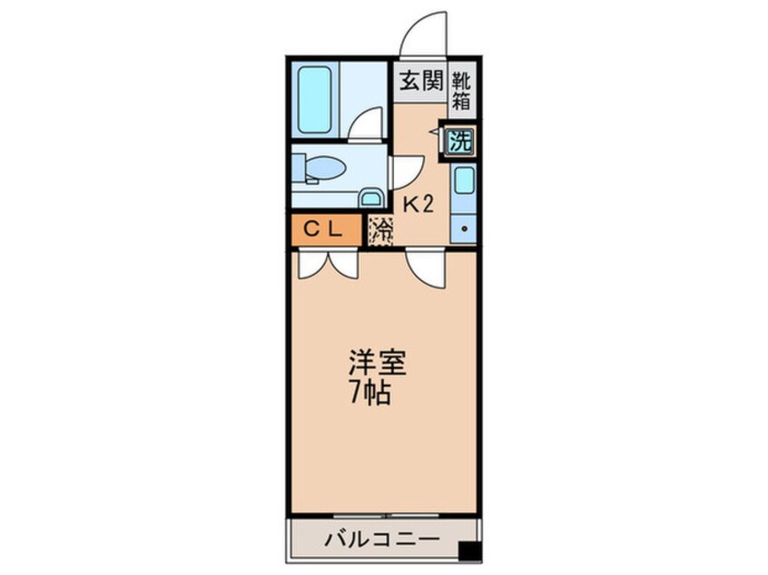 間取図 サルヴァトーレ大橋