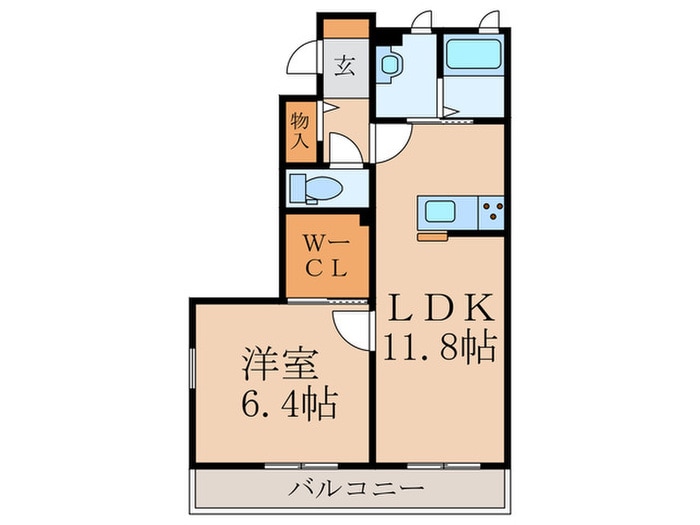 間取り図 アミ・コート　Ａ棟
