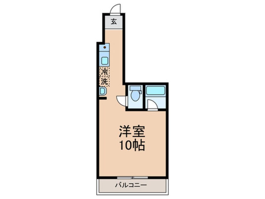 間取図 クリームハウス猪狩