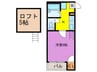 Ｌａ．Ｓａｉｎｅ　ＩＪＩＲＩ 1Kの間取り