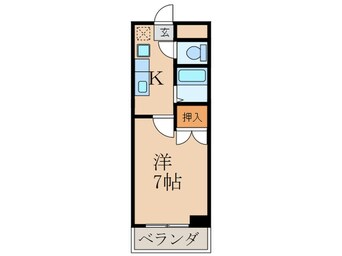 間取図 ルネッサンスＴＯＥＩかんだ