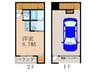 ラディア行事 A棟 1Rの間取り