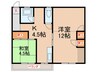レイクヒルＹＳ 2Kの間取り