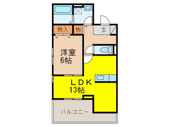 間取図 ブルームメゾン