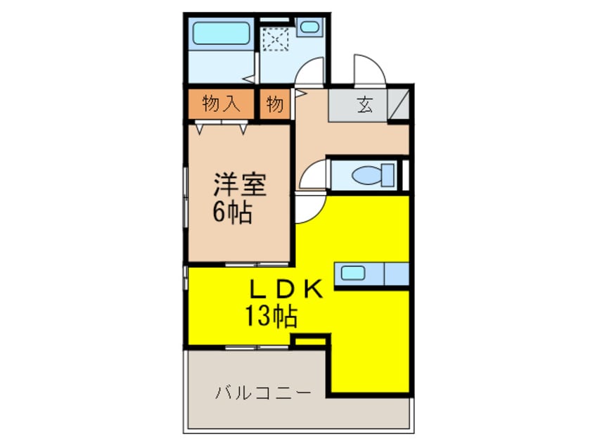 間取図 ブルームメゾン