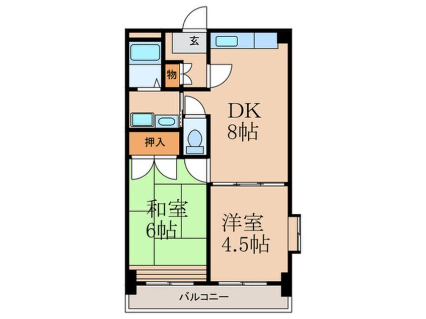 間取図 Amenity丸善