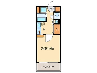 間取図 エンクレスト吉塚(902)