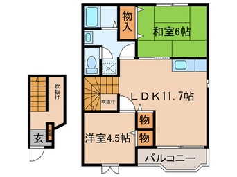間取図 シャルマンハイツＡ