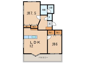 間取図 レイ・ブリック東水町