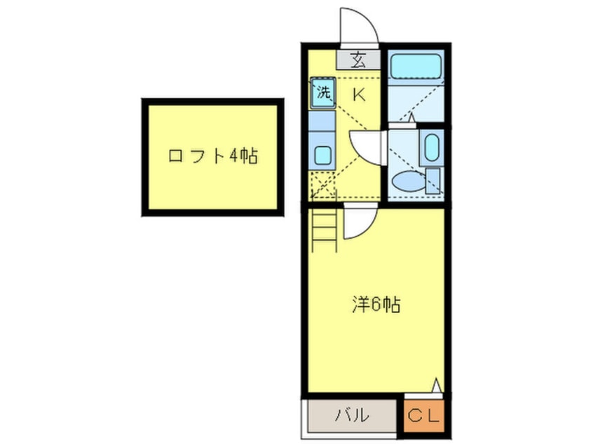 間取図 マリー住吉