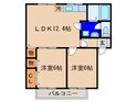 アネックス大平の間取図