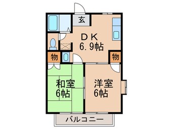 間取図 ファミールＡ