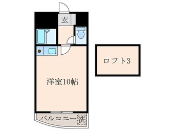 間取図 ｱ-ﾊﾞﾝﾎﾟ-ﾄ折尾学園都市(402)