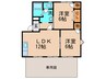 アイランドハイツ 2LDKの間取り