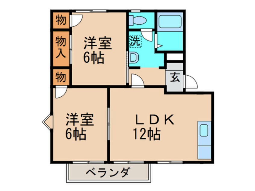 間取図 アイランドハイツ