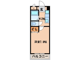 間取図 レ－クサイドコスモ