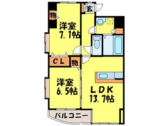 間取図 アヴァンティ緑ヶ丘