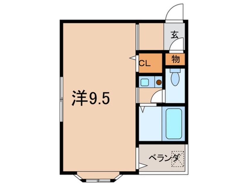 間取図 アイコートⅠ