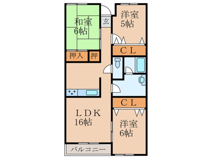 間取り図 第７江藤ビル