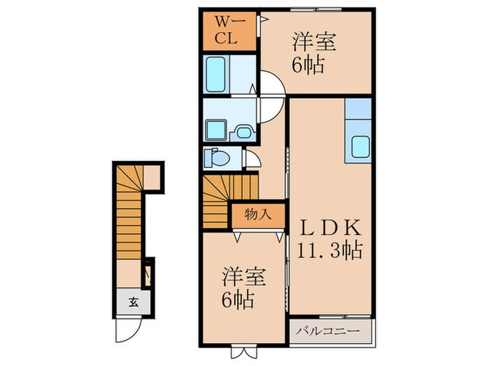間取り図 カーサ・フェリーチェ
