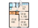 サンハイツ吉田Ａ棟の間取図