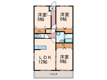 間取図 インペリアル上の原