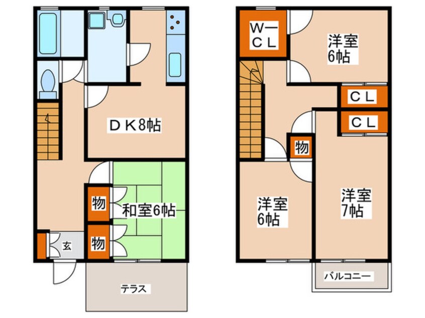 間取図 ロータスコートＮ