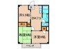 コーポ畠田 3DKの間取り
