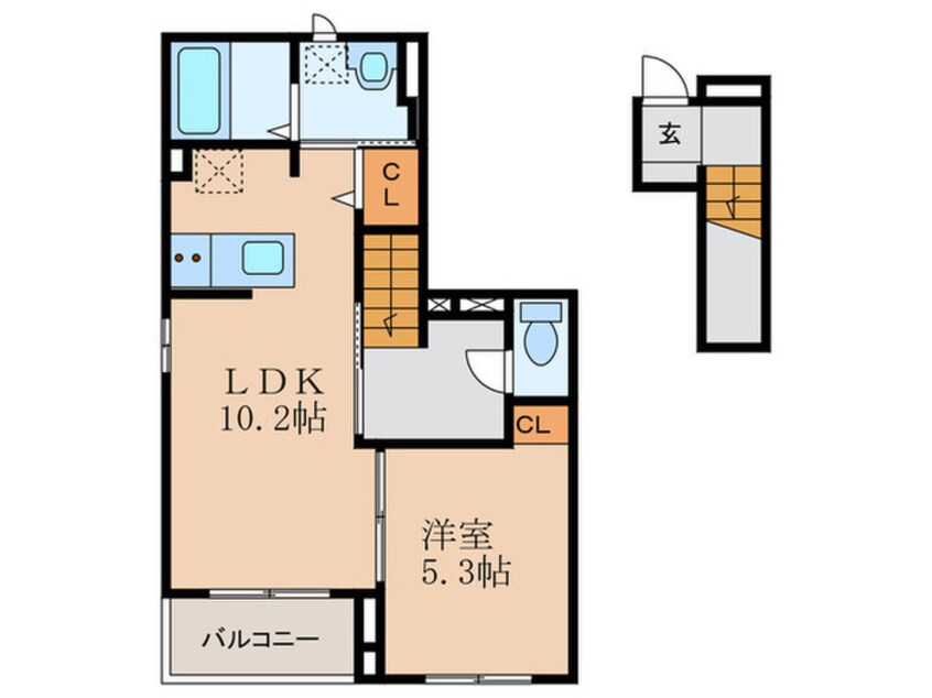 間取図 サウスウィンドⅠ