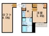 maison de ballon 1Kの間取り