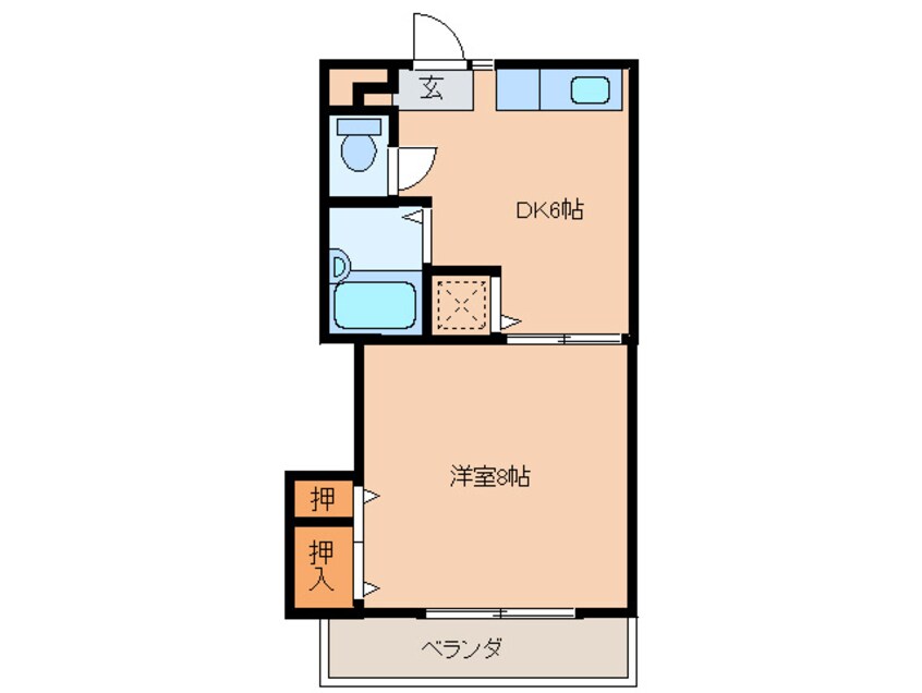 間取図 タイコウビル