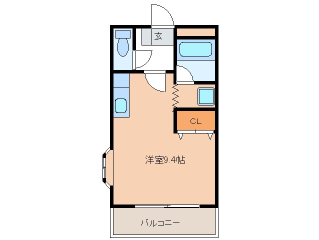 間取り図 サンコーポバンビ