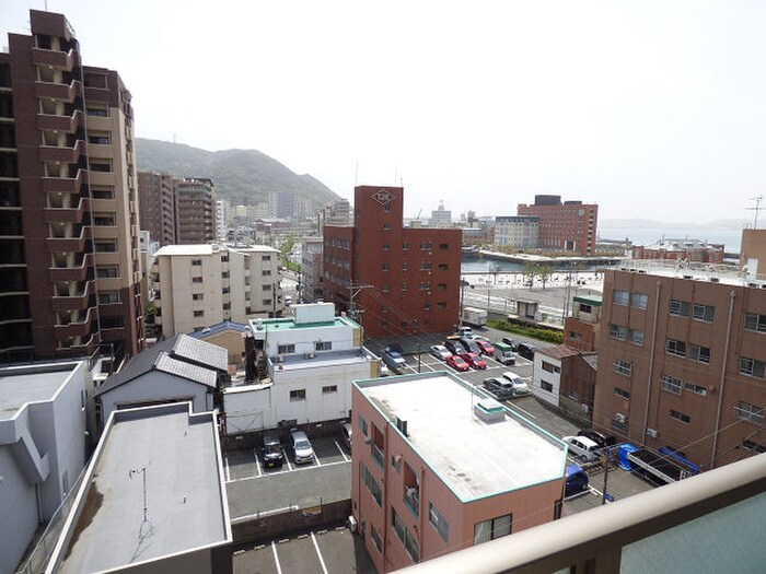 室内からの展望 ＫＳＫ門司港コアプレイス