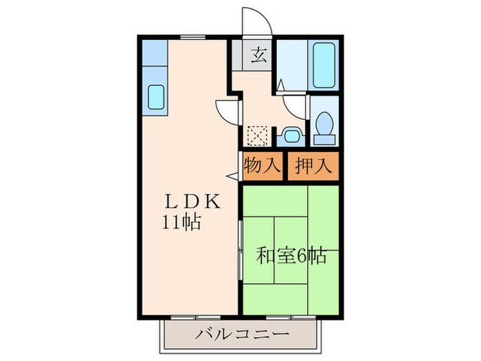 間取り図 ビーライン須賀