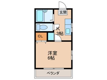 間取図 福士ハイツ