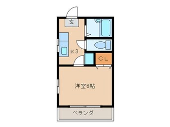 間取図 福士ハイツ