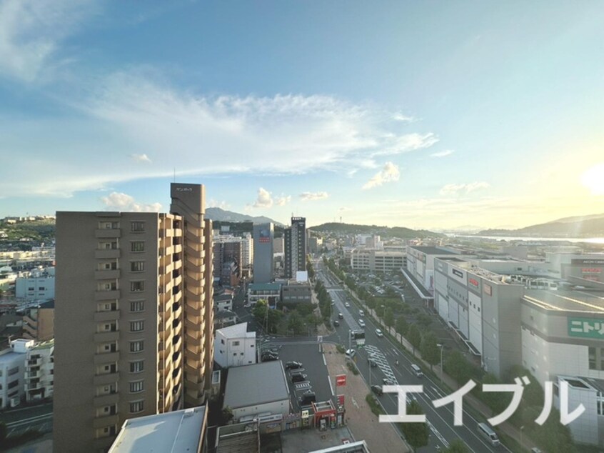室内からの展望 ＦＡＲＯ戸畑駅前ビル