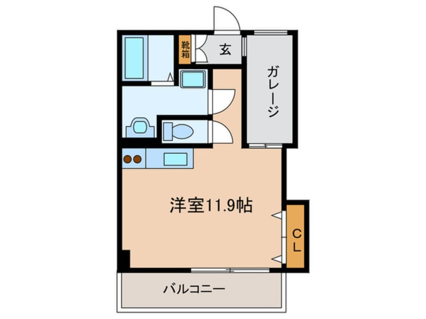 間取図 ハイディングプレイス東比恵