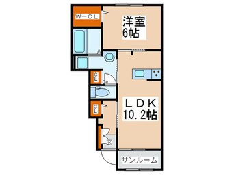間取図 フランボワーズⅠ