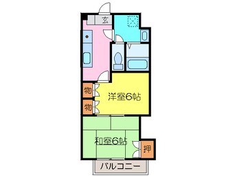 間取図 メゾンプリエール