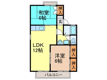 間取図 セジュ－ルプロプル１