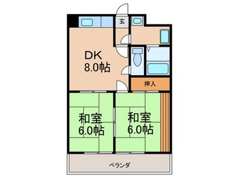 間取図 サンロード門松