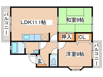 間取図 パーシモンハウス