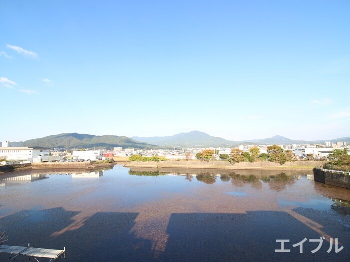 室内からの展望 パーシモンハウス