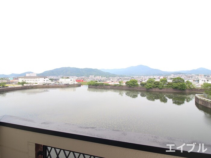 室内からの展望 パーシモンハウス